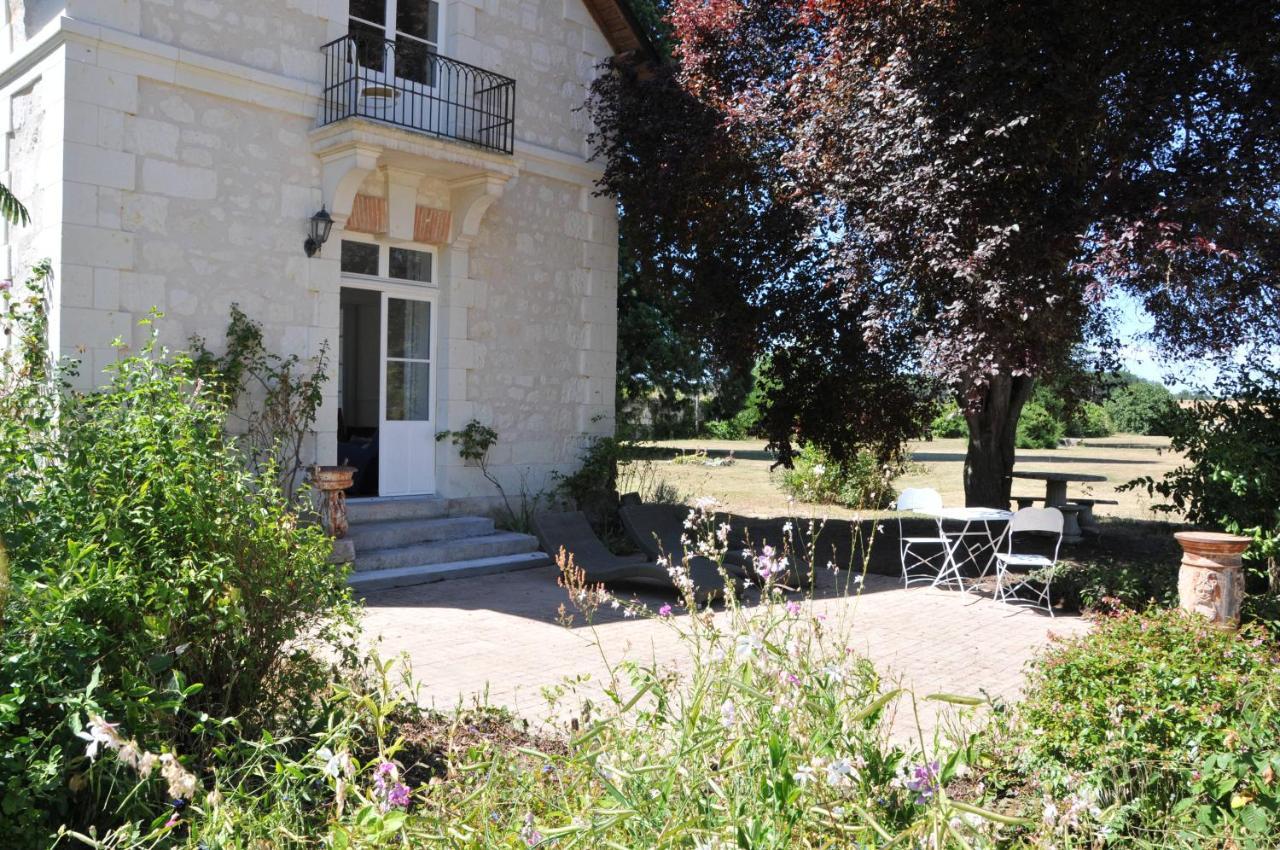 La Terrasse De L'Orangerie Du Chateau - Art Nouveau - Gite 2 Personnes Brain-sur-Allonnes Eksteriør billede
